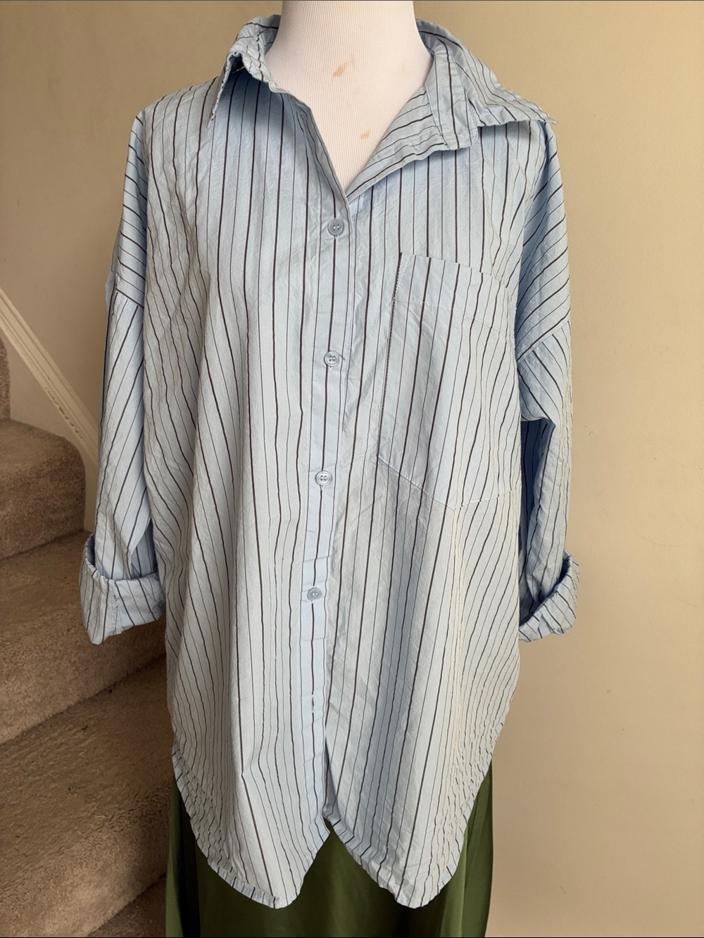 H&M Stripe Shirt(1)